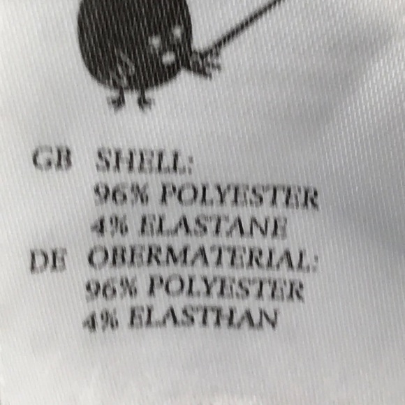 Monki brand (weekday), size small, shirt dress, pockets, long sleeve, leaf print - Picture 8 of 8